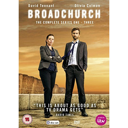 Tv Series - Broadchurch season 1-3 (Uk Version /Cast: David Tennant, Olivia Colman DVD movie)