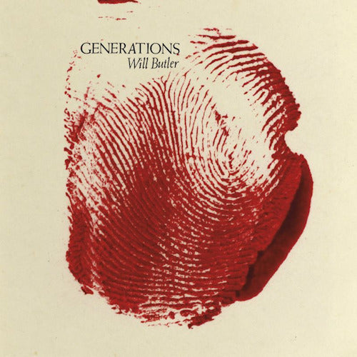 Will Butler - Generations (Clear W/ Red Splatter Vinyl, Coloured Vinyl LP)