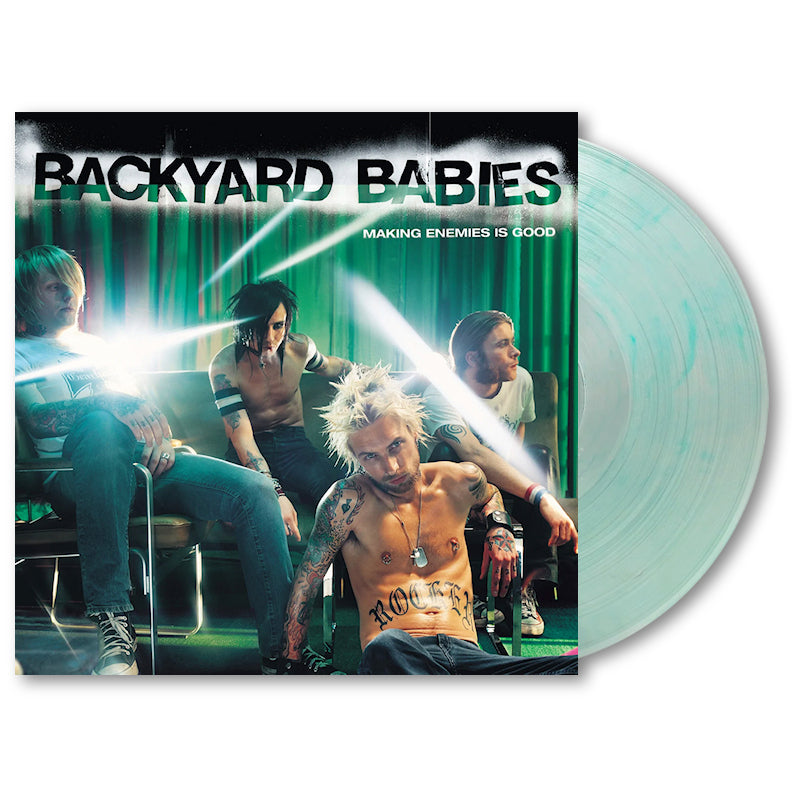 Backyard Babies - Making enemies is good (High Quality, Transparent, Coloured Vinyl, Reissue, Limited Edition LP)