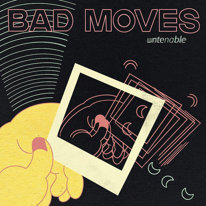 Bad Moves - Untenable (Ice Blue, Coloured Vinyl LP)