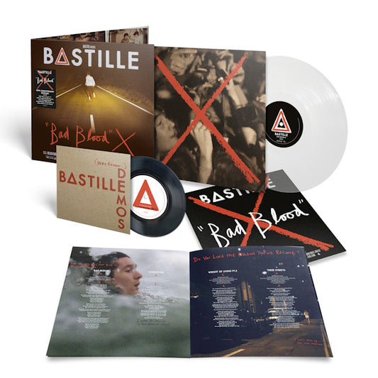 Bastille - Bad Blood X (10th Anniversary / 180gr. Crystal Clear Lp + Black 7", High Quality, Transparent LP)