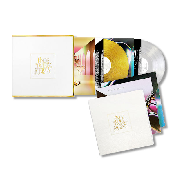 Beach House - Once twice melody (.. Melody / Gold and Transparant Vinyls With Book, Transparent, Coloured Vinyl LP)
