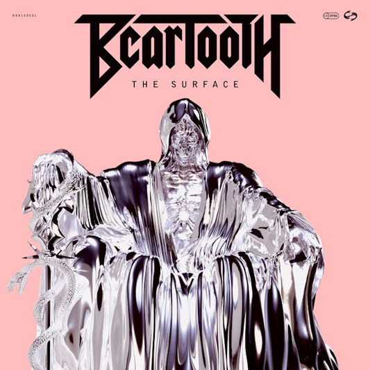 Beartooth - The surface -splattered vinyl- (180gr. Clear Vinyl With Red/White/Blue Splatter Vinyl, High Quality, Transparent, Coloured Vinyl, Gatefold Sleeve LP)