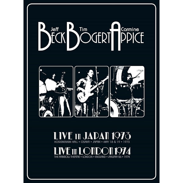 Beck / Bogert / Appice - Live In Japan 1973 / Live In London 1974 (.. 1973, Live In London 1974 CD)