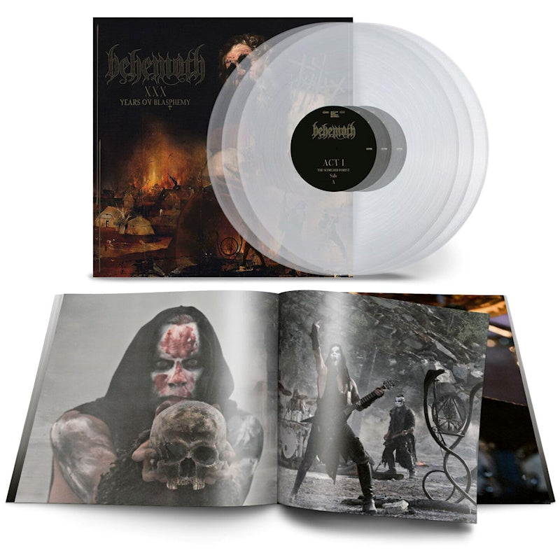 Behemoth - Xxx years ov blasphemy (Clear, Transparent, Coloured Vinyl LP)