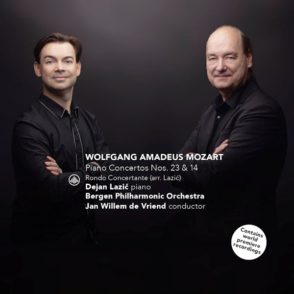 Bergen Philharmonic Orchestra / Dejan Lazic / Jan Willem De Vriend - Mozart: piano concertos nos. 23 & 14 (.. Concertos Nos. 23 & 14, O-Card CD)