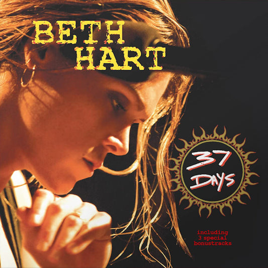 Beth Hart - 37 days -red vinyl- (Transparent Red Vinyl, Transparent, Coloured Vinyl LP)