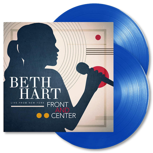 Beth Hart - Front and center: live from new york -blue vinyl- (.. Center:Live From New York / Blue Vinyl / 1 Bonus Tr., Coloured Vinyl LP)