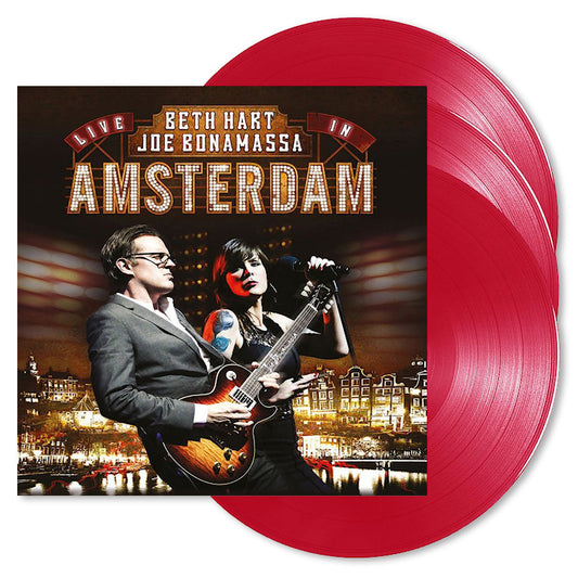 Hart, Beth & Joe Bonamassa - Live in amsterdam (Red, High Quality, Coloured Vinyl, Anniversary Edition LP)