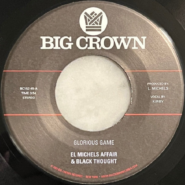 El Michels Affair & Black Thought - 7-glorious game (12-inch maxi-single)