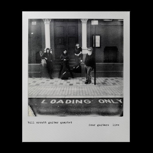 Bill Orcutt Guitar Quartet - Four guitars live (LP)