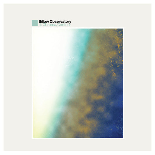Billow Observatory - III: Chroma/Contour (CD)