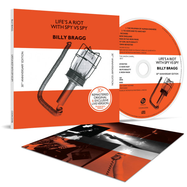 Billy Bragg - Life's a riot with spy vs spy -30th anniversary edition- (30th Anniversary Edition // Digipack, Digipak CD)