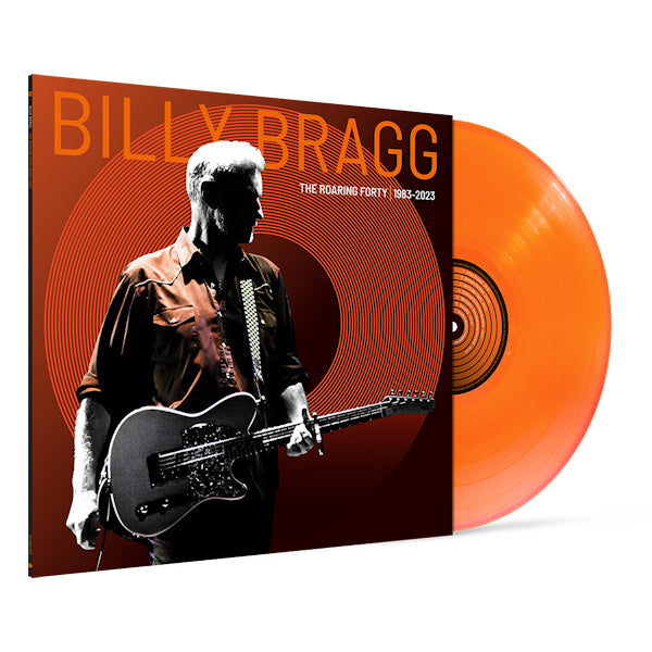 Bragg, Billy - The roaring forty - 1983-2023 (.. Forty - 1983-2023 / Orange Vinyl, Coloured Vinyl LP)