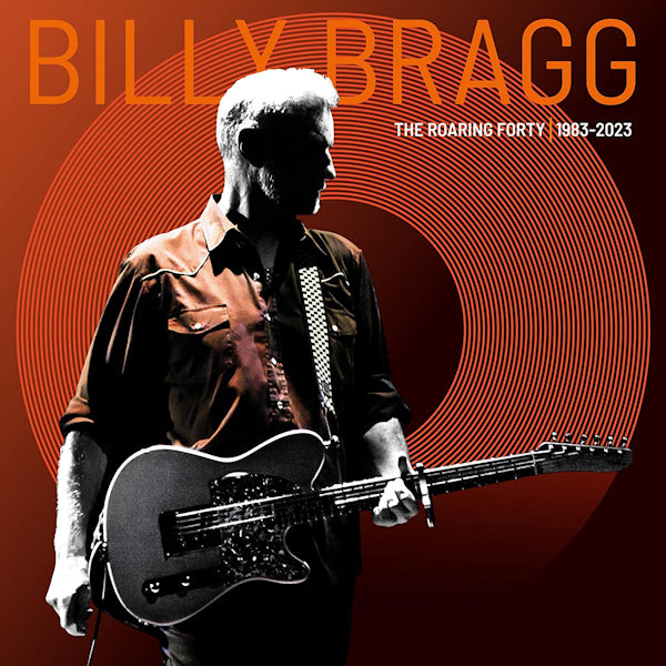 Bragg, Billy - The roaring forty - 1983-2023 (.. Forty - 1983-2023 / Orange Vinyl, Coloured Vinyl LP)