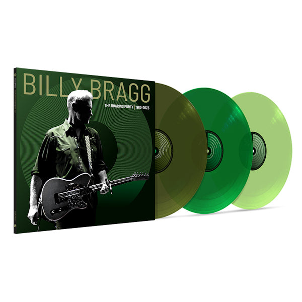 Billy Bragg - The roaring forty - 1983-2023 (.. Forty - 1983-2023 / Green Vinyl, Coloured Vinyl LP)