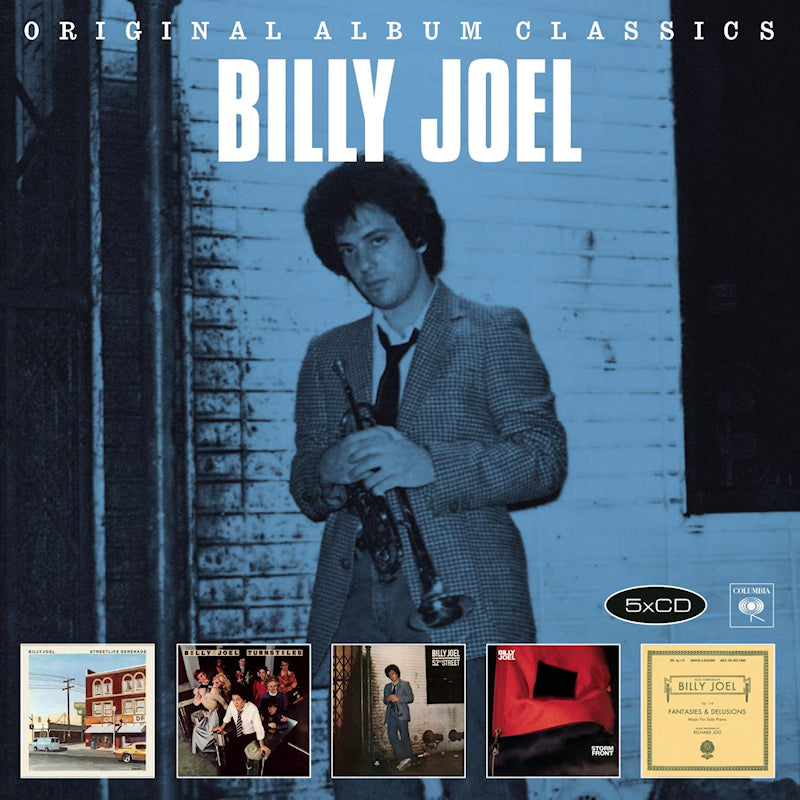 Billy Joel - Original album classics #2 (Streetlife../Turnstiles/52nd Street/Storm Front/Fantasi CD)