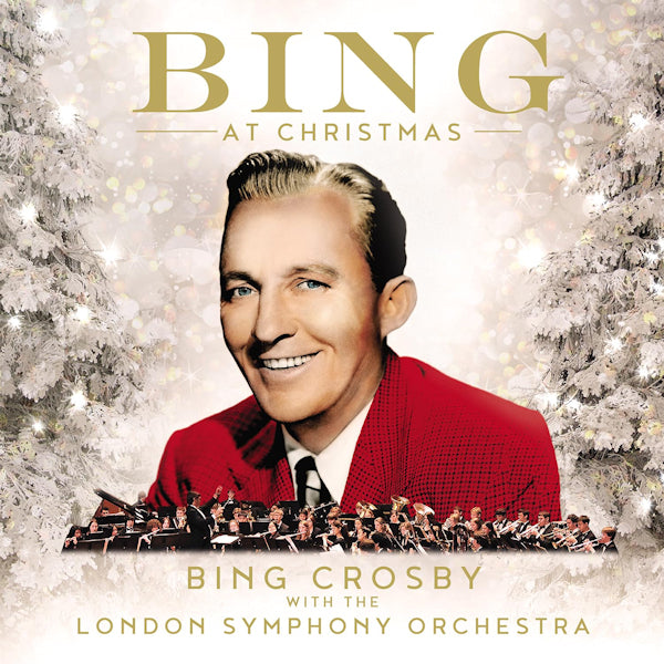Bing Crosby With The London Symphony Orchestra - Bing at christmas (.. Christmas / Transparent Splatter Vinyl, Transparent, Coloured Vinyl LP)