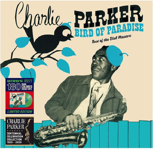 Parker, Charlie - Bird of paradise - best of the dial masters (180gr. - Green Vinyl, High Quality, Coloured Vinyl LP)