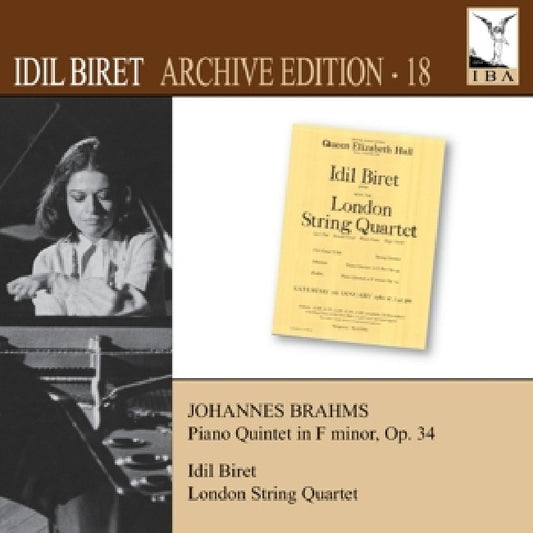 Idil Biret - Archive edition 18:brahms piano quintet in f minor (London String Quartet CD)