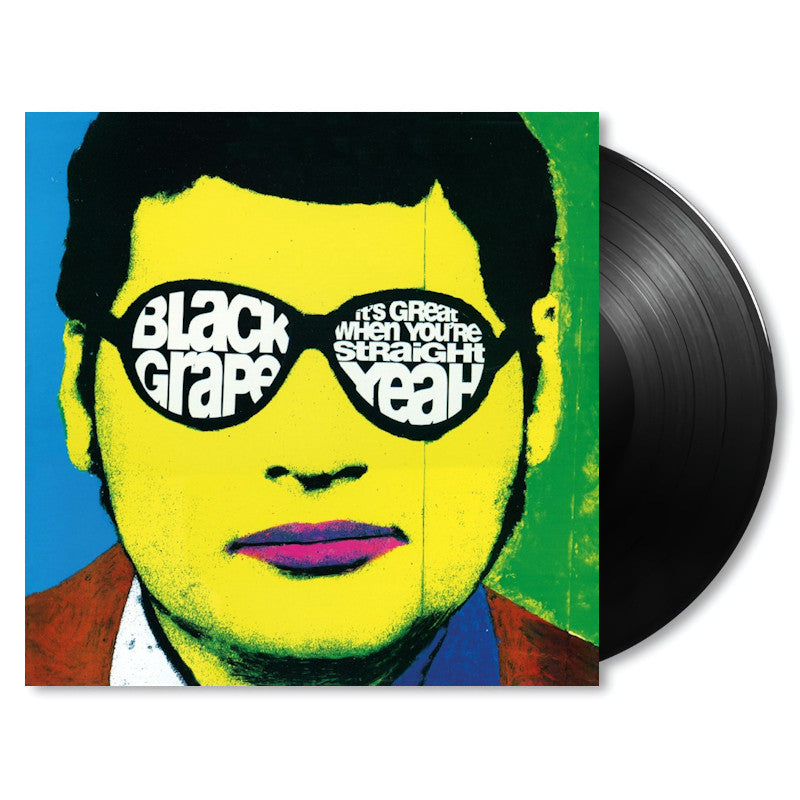 Black Grape - It's great when you're straight... yeah (Black, High Quality LP)