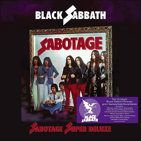 Black Sabbath - Sabotage super deluxe (4lp+7" LP)