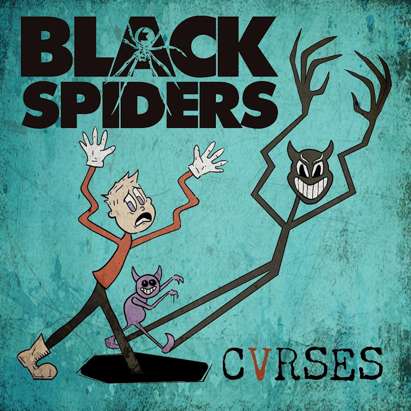 Black Spiders - Cvrses (White, Coloured Vinyl LP)