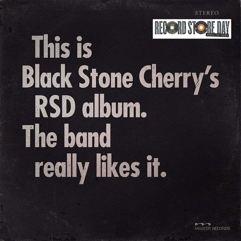 Black Stone Cherry - This is Black Stone Cherry's RSD album. The band really likes it. (LP)