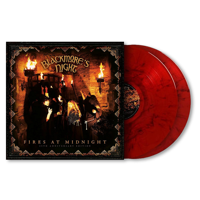 Blackmore's Night - Fires at midnight (Red, Coloured Vinyl, Reissue, Anniversary Edition LP)