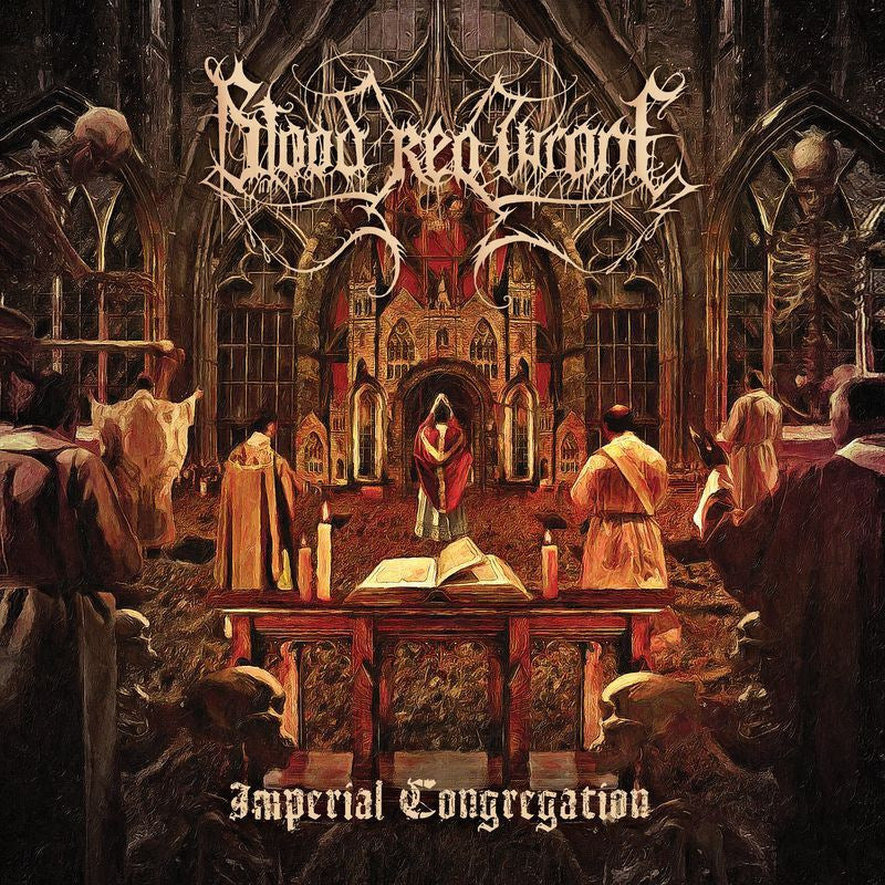 Blood Red Throne - Imperial congregation (.. Congregation / Gold & Red Splatter Vinyl, Coloured Vinyl LP)