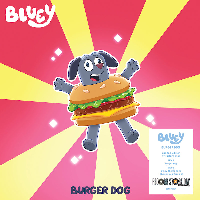 Bluey - Burger Dog / Bluey Theme Extended (Burger Dog Version) (Picture Disc, Rsd LP)