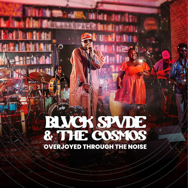 Blvck Spvde & The Cosmos - Overjoyed through the noise (Red Blue, Coloured Vinyl LP)