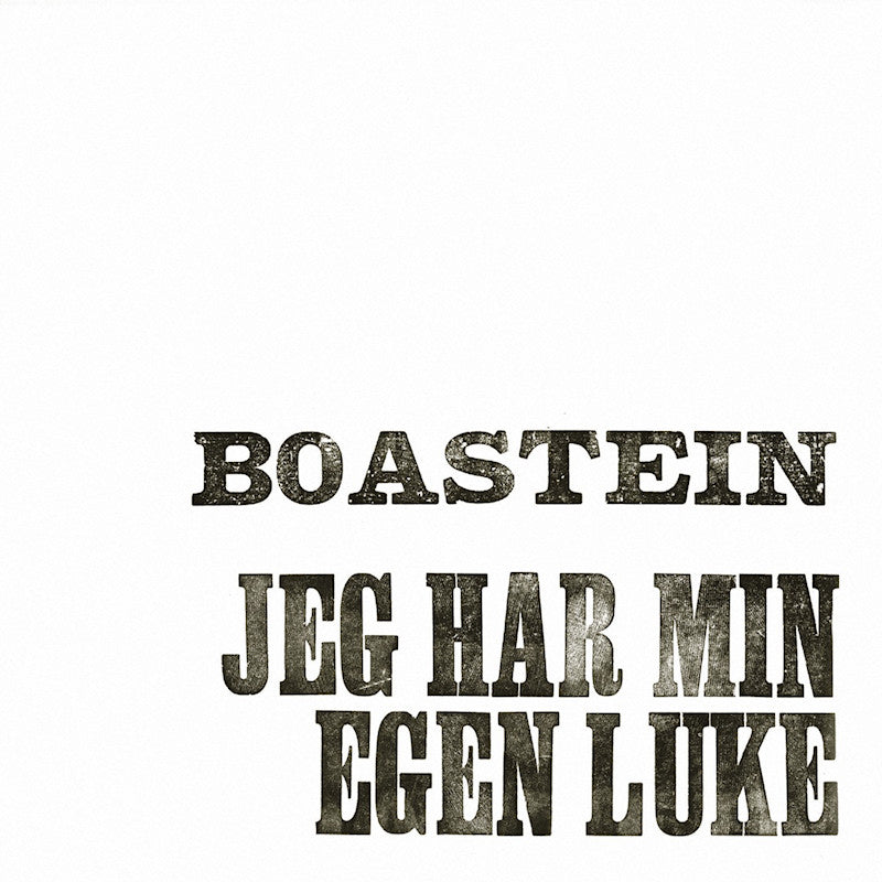 Boastein - Jeg har min egen luke (Reissue LP)