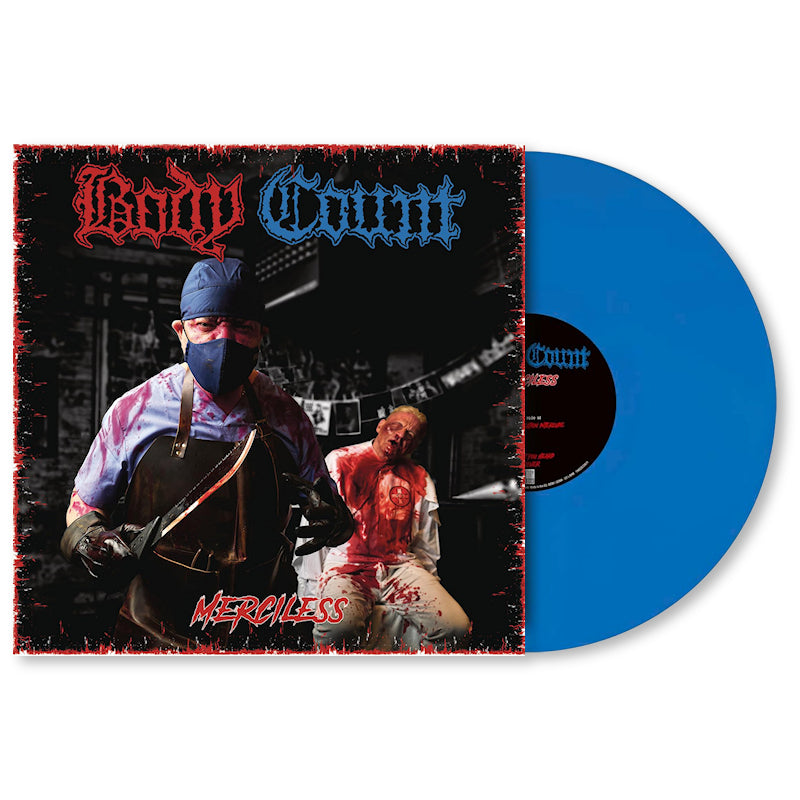 Body Count - Merciless (Blue, High Quality, Insert, Coloured Vinyl, Limited Edition LP)