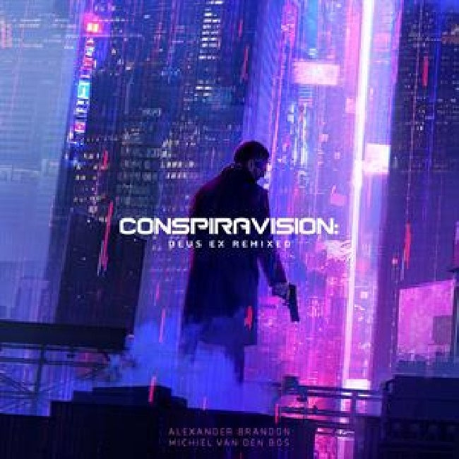 Michiel Van Den Bos & Alexander Brandon - Conspiravision: deus ex remixed (LP)