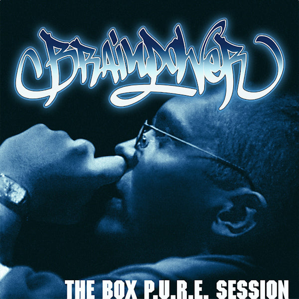Brainpower - The Box P.U.R.E. session (..Session / 20th Anniversary / Rsd 23 / Blue & Splatter, Coloured Vinyl LP)