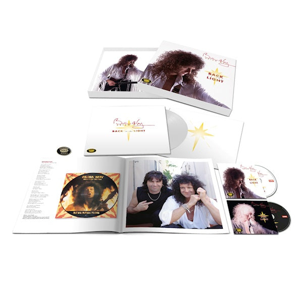 Brian May - Back to the light (.. Light / 180gr. White Vinyl / Lp+2cd / 2021 Mix, High Quality, Coloured Vinyl LP)
