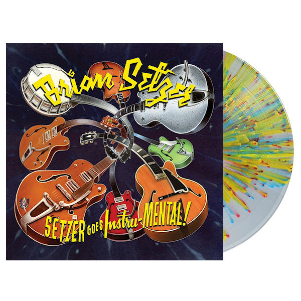 Brian Setzer - Setzer goes instru-mental! -coloured- (.. Instru-Mental! Splatter Vinyl / 180gr., High Quality, Coloured Vinyl LP)