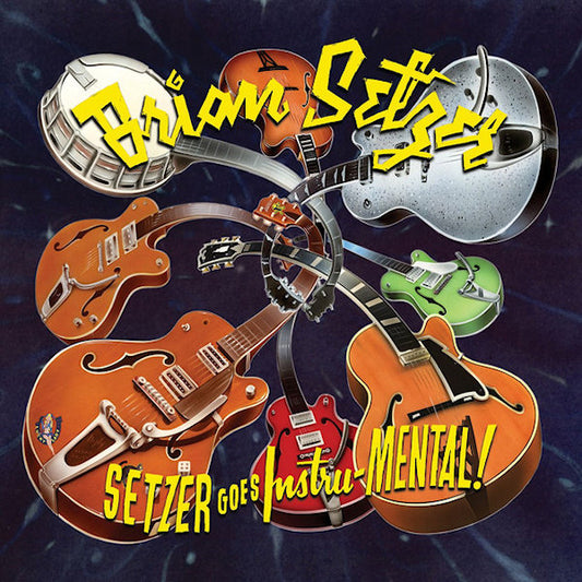 Brian Setzer - Setzer goes instru-mental! -coloured- (.. Instru-Mental! Splatter Vinyl / 180gr., High Quality, Coloured Vinyl LP)