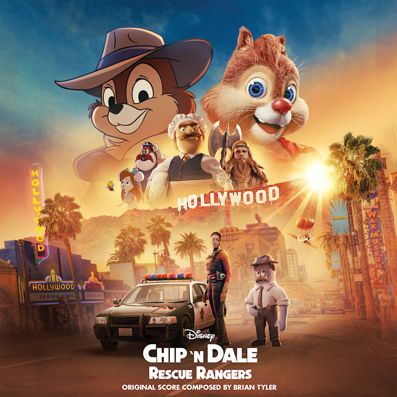 Brian Tyler - Chip 'n dale rescue rangers (Tri Color Stripe, Gatefold Sleeve, Insert, Coloured Vinyl, Limited Edition LP)