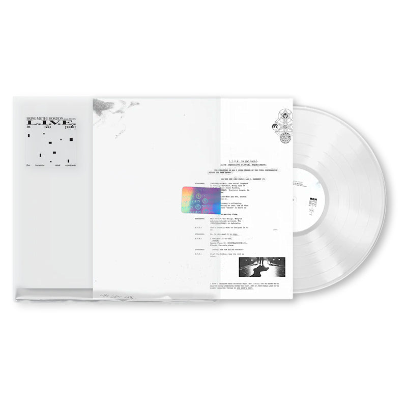 Bring Me The Horizon - L.i.v.e. in sao paulo (live immersive visual exper (Transparent, Coloured Vinyl LP)