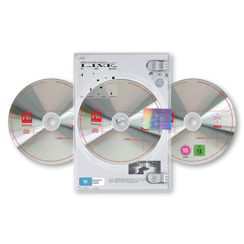 Bring Me The Horizon - L.i.v.e. in sao paulo (live immersive visual exper (Deluxe Edition, Box Set CD)
