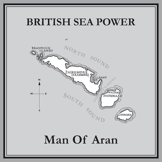 British Sea Power - Man of aran -ltd. coloured edition- (Yellow Blue Vinyl, Coloured Vinyl LP)