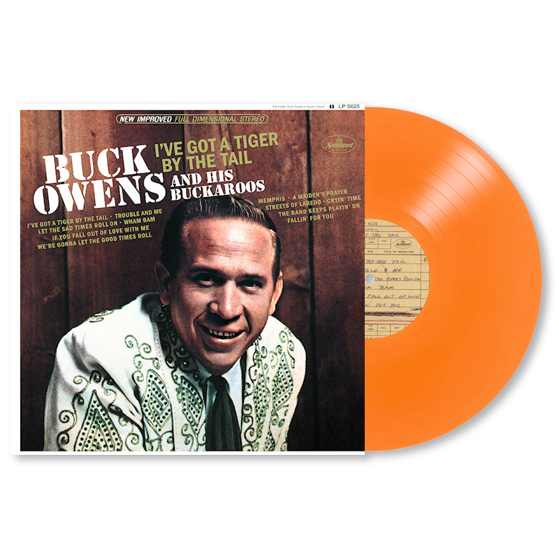 Buck Owens - I've got a tiger by the tail (Orange, Coloured Vinyl, Black Friday LP)
