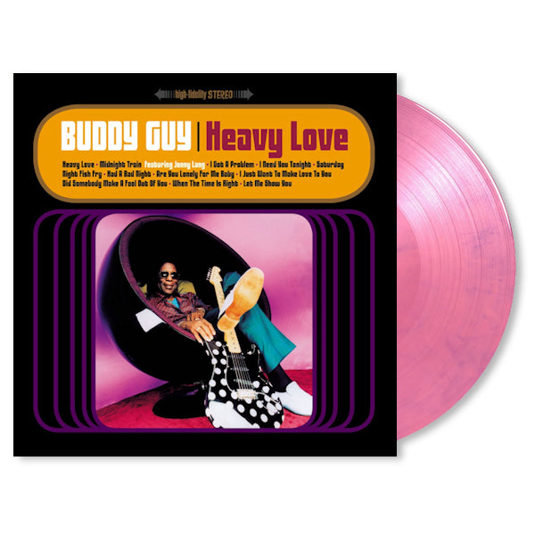Guy, Buddy - Heavy love (180gr/Gatefold/25th Ann./1500 Cps Pink & Purple Marbled, High Quality, Gatefold Sleeve, Coloured Vinyl LP)