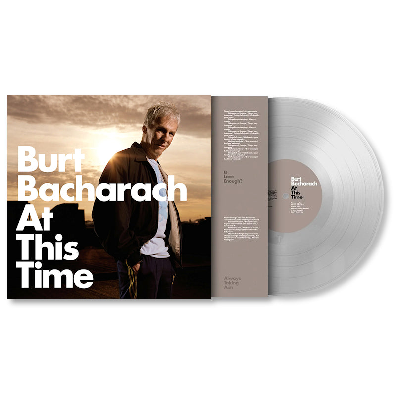 Burt Bacharach - At this time (Crystal Clear 180g, High Quality, Insert, Coloured Vinyl, Anniversary Edition LP)