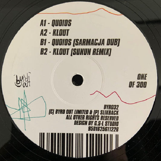 Slikback - Quois/klout (12-inch maxi-single)