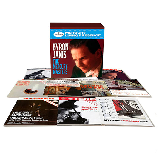 Byron Janis - The Mercury Masters (9cd+1br-Audio, Limited Edition, CD+Bluray, Box Set Blu-ray Video + CD)