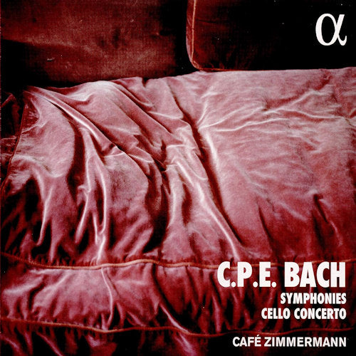 C.p.e. Bach - Symphonies/cello concerto (Cafe Zimmermann CD)