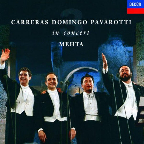 Carreras/domingo/pavarotti - In concert-remastered- (W/Zubin Mehta, Orch.Del Maggio Musical Fiorentino E Del CD)